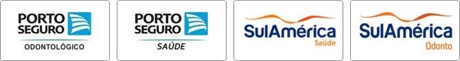 Amil Saúde, Amil Dental, Assim Saúde, Bradesco Saúde, Bradesco Dental, Porto Seguro Saúde, Sul América Saúde, Sul América Odonto, Unimed Saúde, Unimed Odonto Amil Saúde, Amil Dental, Assim Saúde, Bradesco Saúde, Bradesco Dental, Porto Seguro Saúde, Sul América Saúde, Sul América Odonto, Unimed Saúde, Unimed Odonto